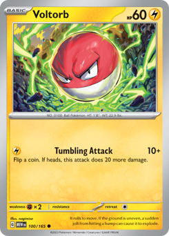 Voltorb — 151 100/165