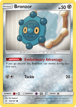 Bronzor — Team Up 100/181