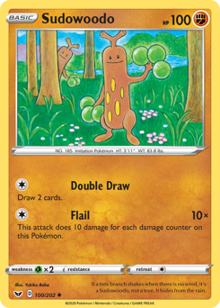 Sudowoodo — Sword & Shield 100/202