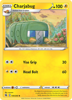 Charjabug — Fusion Strike 100/264