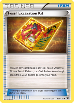 Fossil Excavation Kit — Fates Collide 101/124