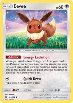 Eevee — Sun & Moon 101/149