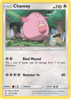 Chansey — Guardians Rising 101/145