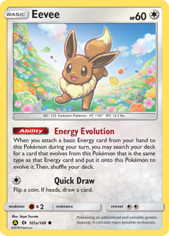 Eevee — Sun & Moon 101a/149
