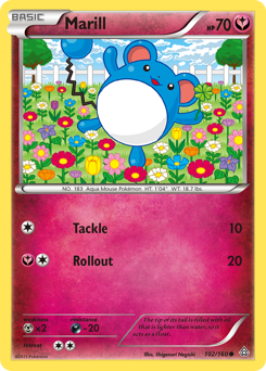 Marill — Primal Clash 102/160