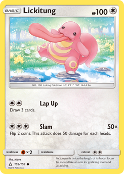 Lickitung — Ultra Prism 102/156