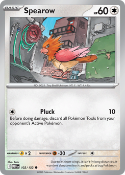Spearow — Mega Evolution 102/132