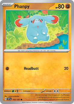 Phanpy — Surging Sparks 102/191