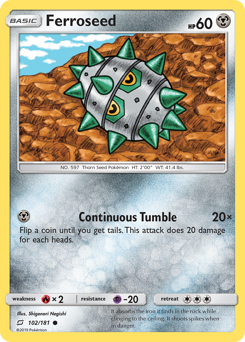 Ferroseed — Team Up 102/181