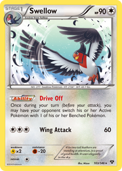 Swellow — XY 103/146