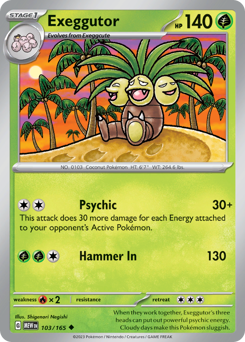 Exeggutor — 151 103/165