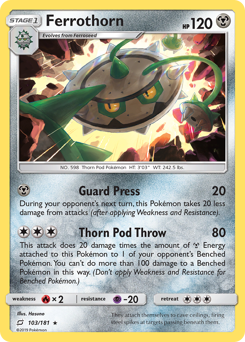 Ferrothorn — Team Up 103/181