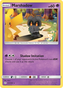 Marshadow — Cosmic Eclipse 103/236