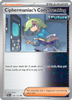 Ciphermaniac's Codebreaking — Prismatic Evolutions 104/131
