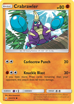 Crabrawler — Unbroken Bonds 104/214