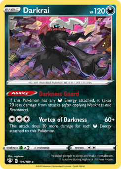 Darkrai — Darkness Ablaze 105/189