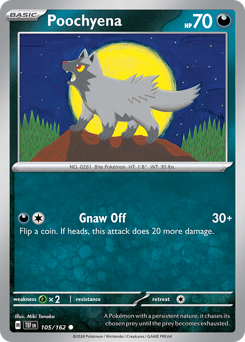 Poochyena — Temporal Forces 105/162