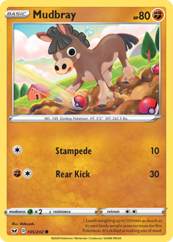 Mudbray — Sword & Shield 105/202