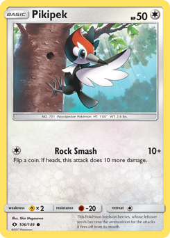 Pikipek — Sun & Moon 106/149