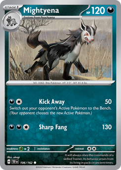 Mightyena — Temporal Forces 106/162