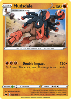 Mudsdale — Sword & Shield 106/202