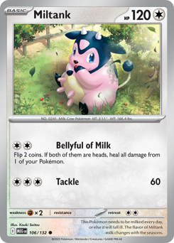 Miltank — Mega Evolution 106/132