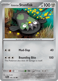 Galarian Stunfisk — Journey Together 106/159