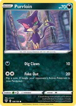 Purrloin — Darkness Ablaze 106/189