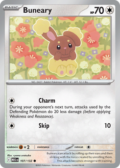 Buneary — Mega Evolution 107/132