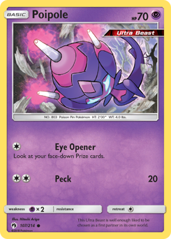 Poipole — Lost Thunder 107/214