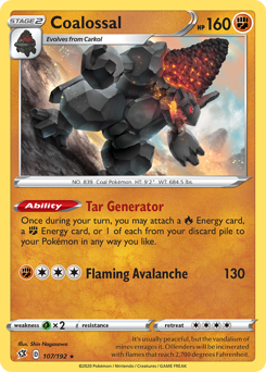 Coalossal — Rebel Clash 107/192