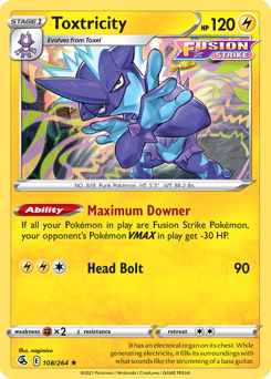 Toxtricity — Fusion Strike 108/264