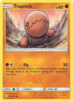 Trapinch — Cosmic Eclipse 108/236