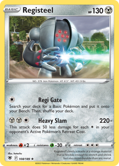 Registeel — Astral Radiance 108/189