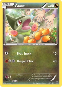 Axew — BREAKthrough 108/162