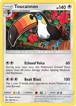 Toucannon — Sun & Moon 108/149
