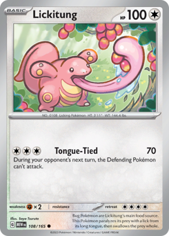 Lickitung — 151 108/165