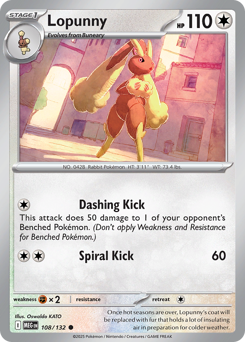 Lopunny — Mega Evolution 108/132
