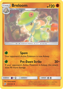 Breloom — Unified Minds 108/236