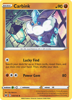 Carbink — Lost Origin 108/196