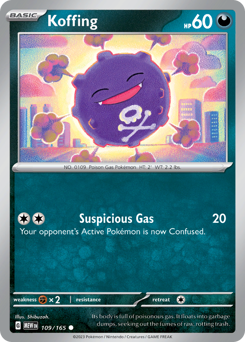 Koffing — 151 109/165