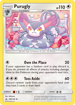 Purugly — Ultra Prism 109/156