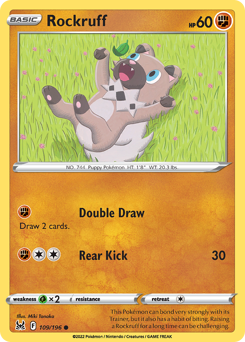 Rockruff — Lost Origin 109/196