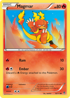 Magmar — Furious Fists 10/111