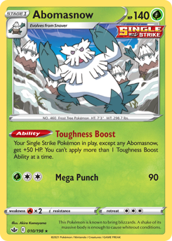 Abomasnow — Chilling Reign 10/198