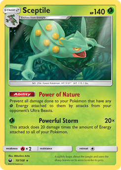 Sceptile — Celestial Storm 10/168