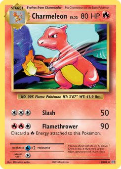 Charmeleon — Evolutions 10/108