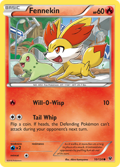 Fennekin — Fates Collide 10/124