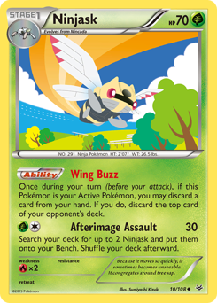 Ninjask — Roaring Skies 10/108