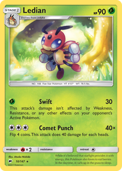 Ledian — Burning Shadows 10/147